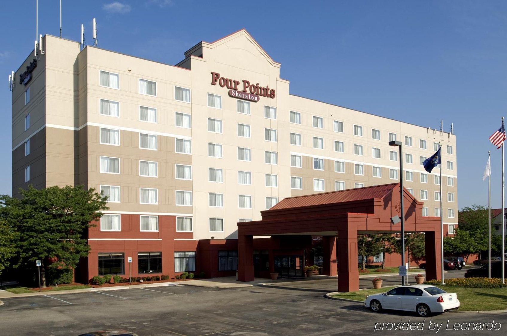 Four Points By Sheraton Detroit Metro Airport Romulus Exteriör bild